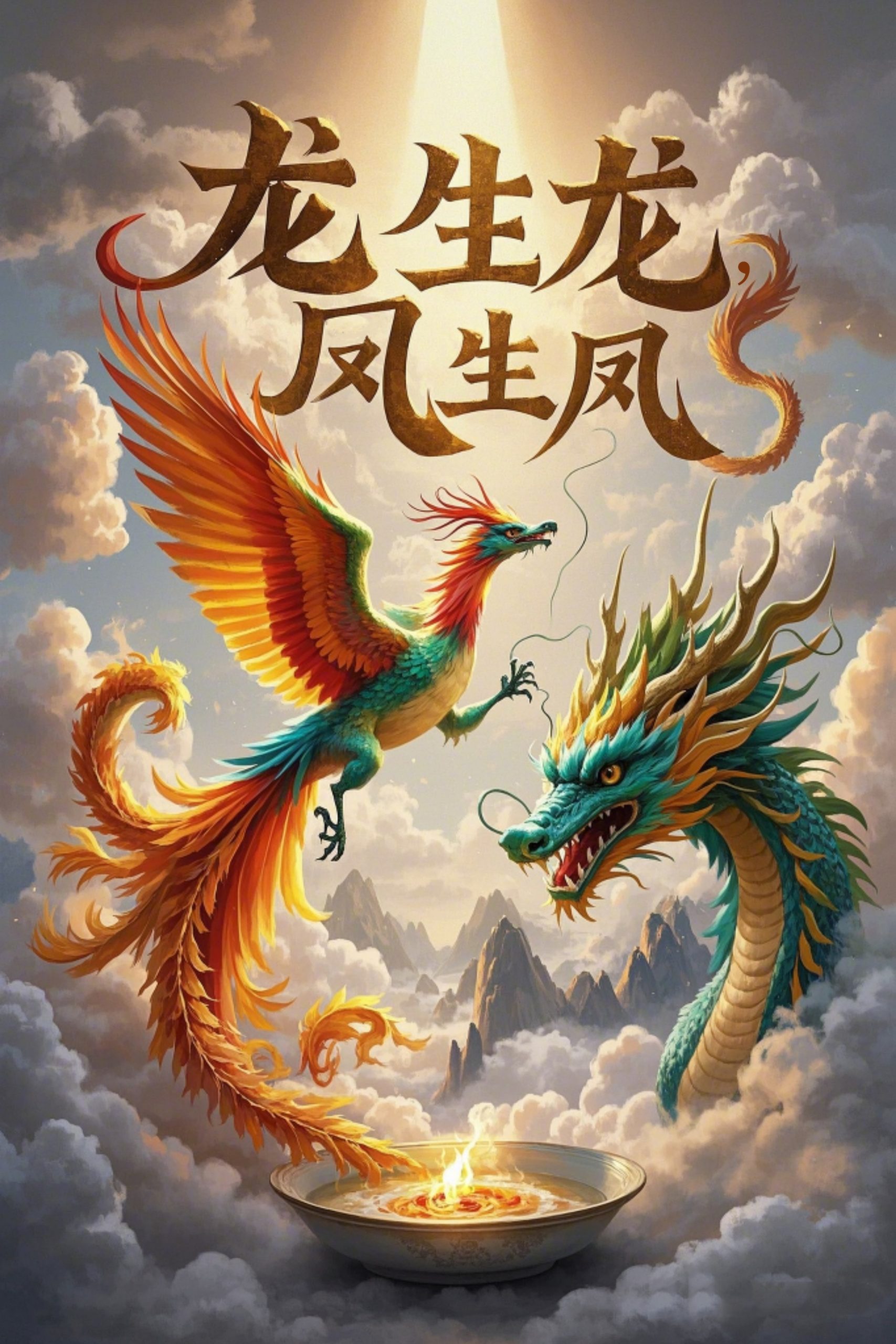 A dragon begets a dragon and a dragon begets a phoenix